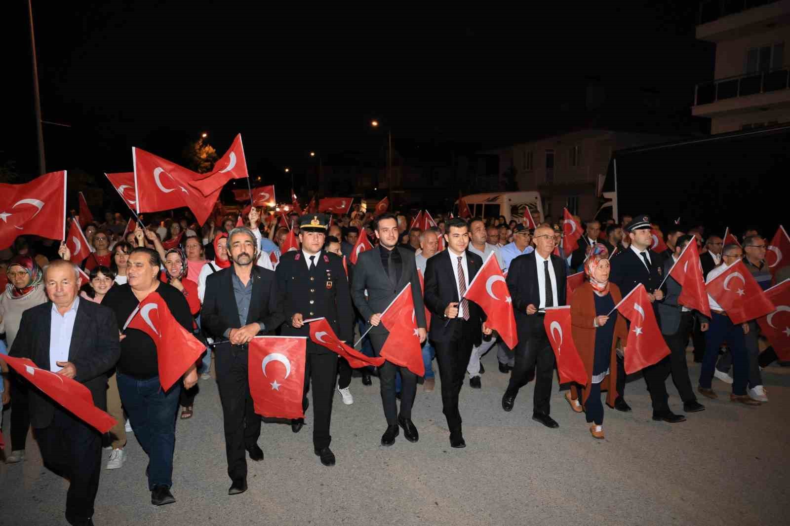 15 Temmuz şehitleri Çameli’nde unutulmadı