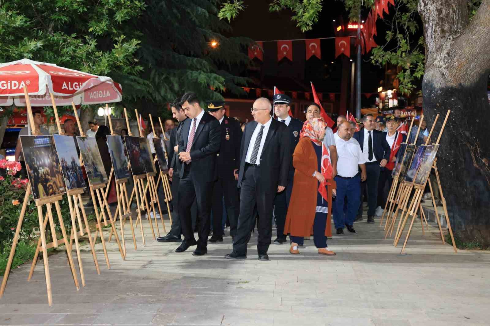 15 Temmuz şehitleri Çameli’nde unutulmadı
