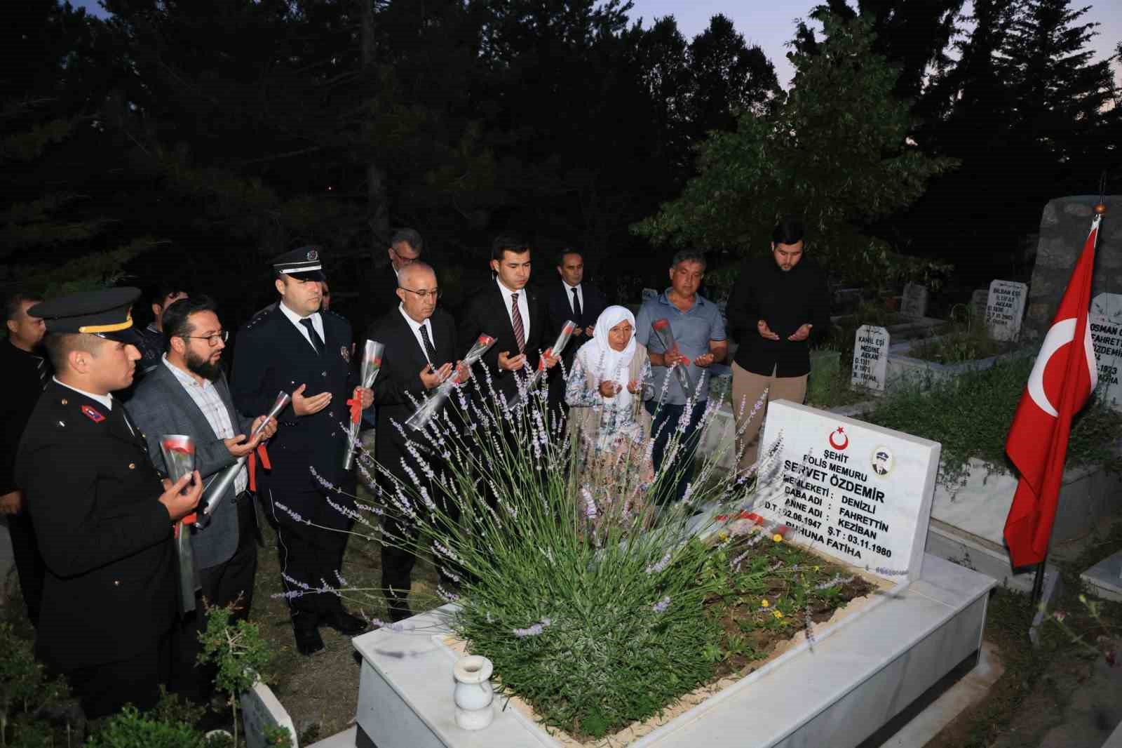 15 Temmuz şehitleri Çameli’nde unutulmadı