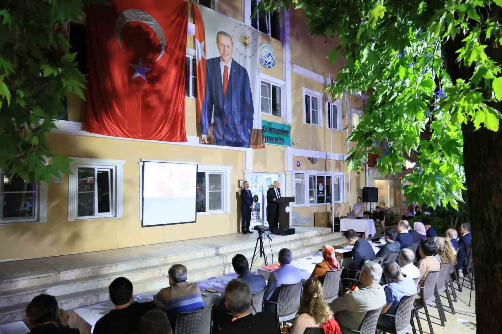 15 Temmuz şehitleri Çameli’nde unutulmadı