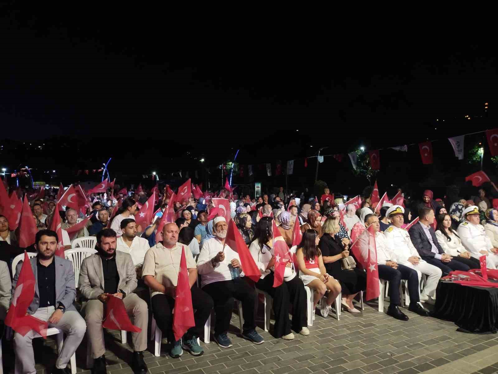 15 Temmuz’un 10’uncu yılı Beykoz’da vefa ve milli birlik ruhuyla idrak edildi