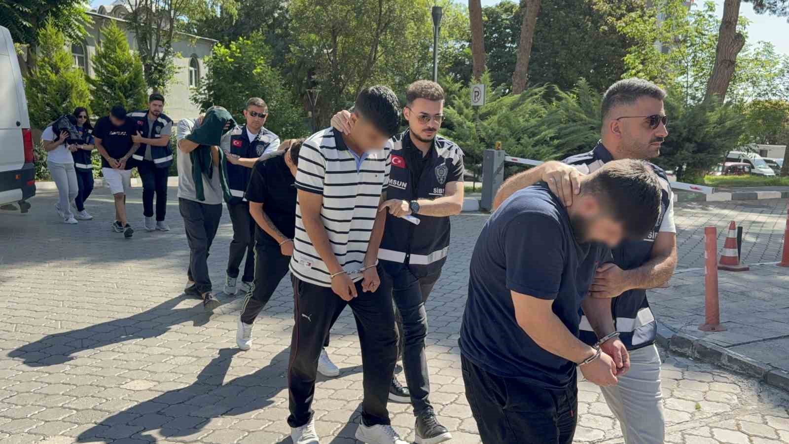 Samsun merkezli 87 milyon TL’lik dolandırıcılık operasyonunda 6 kişi adliyeye sevk edildi