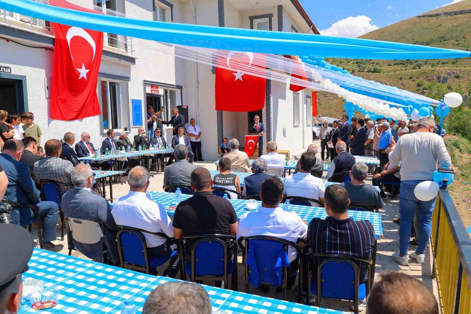 Çatıksu Köy Konağı hizmete açıldı
