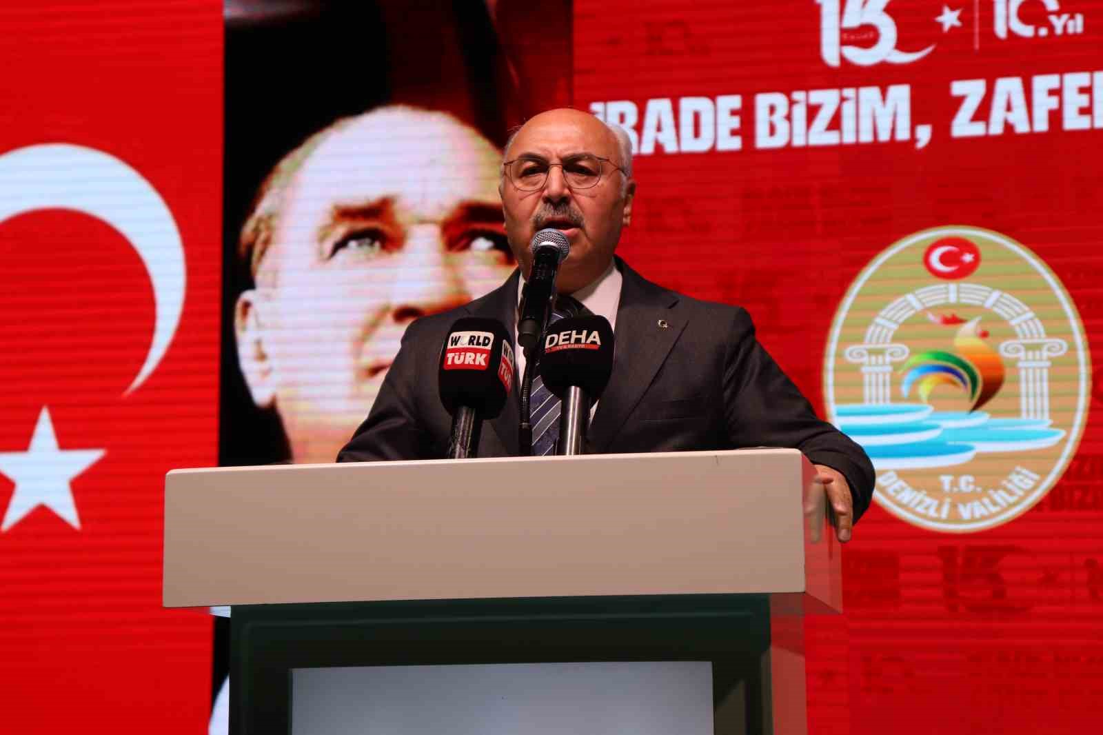 15 Temmuz şehitleri Denizli’de çeşitli etkinliklerle anıldı