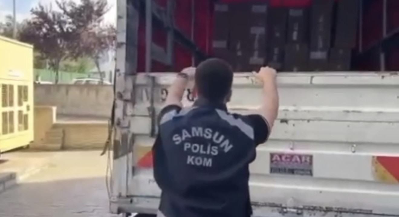 Kaçak makaron operasyonunda 1 milyon 350 bin adet ele geçirildi