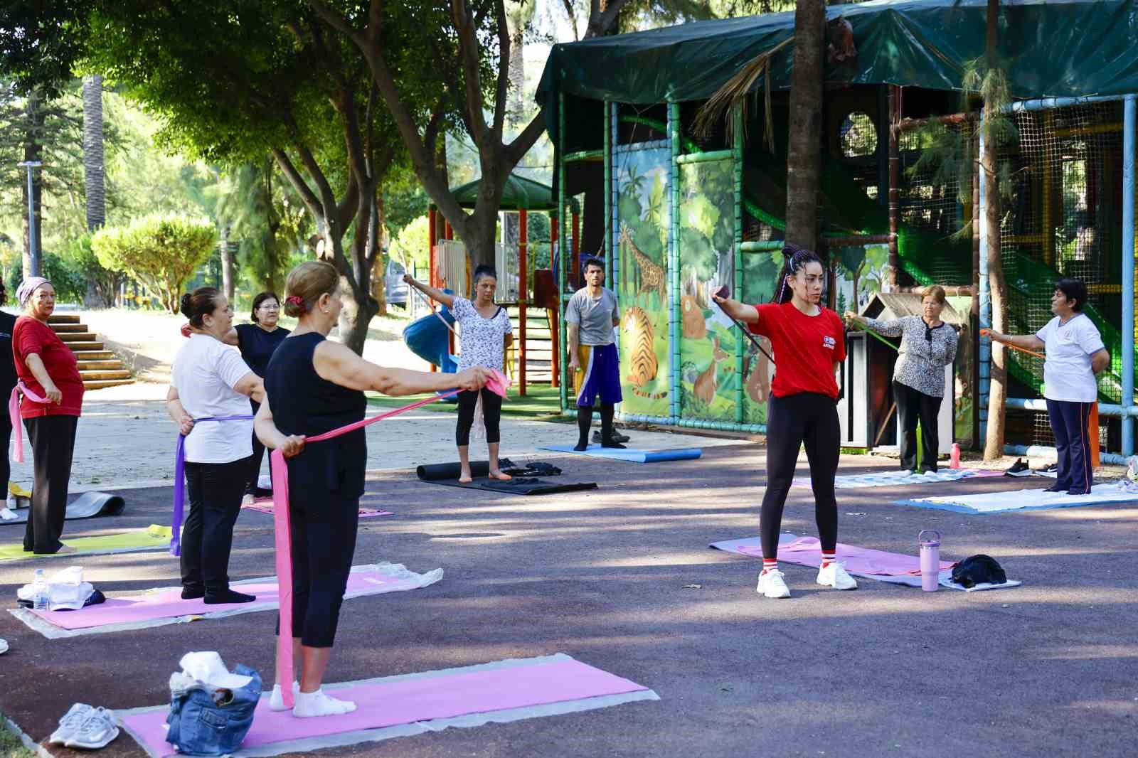 Antalyalılar güne sporla enerjik başlıyor