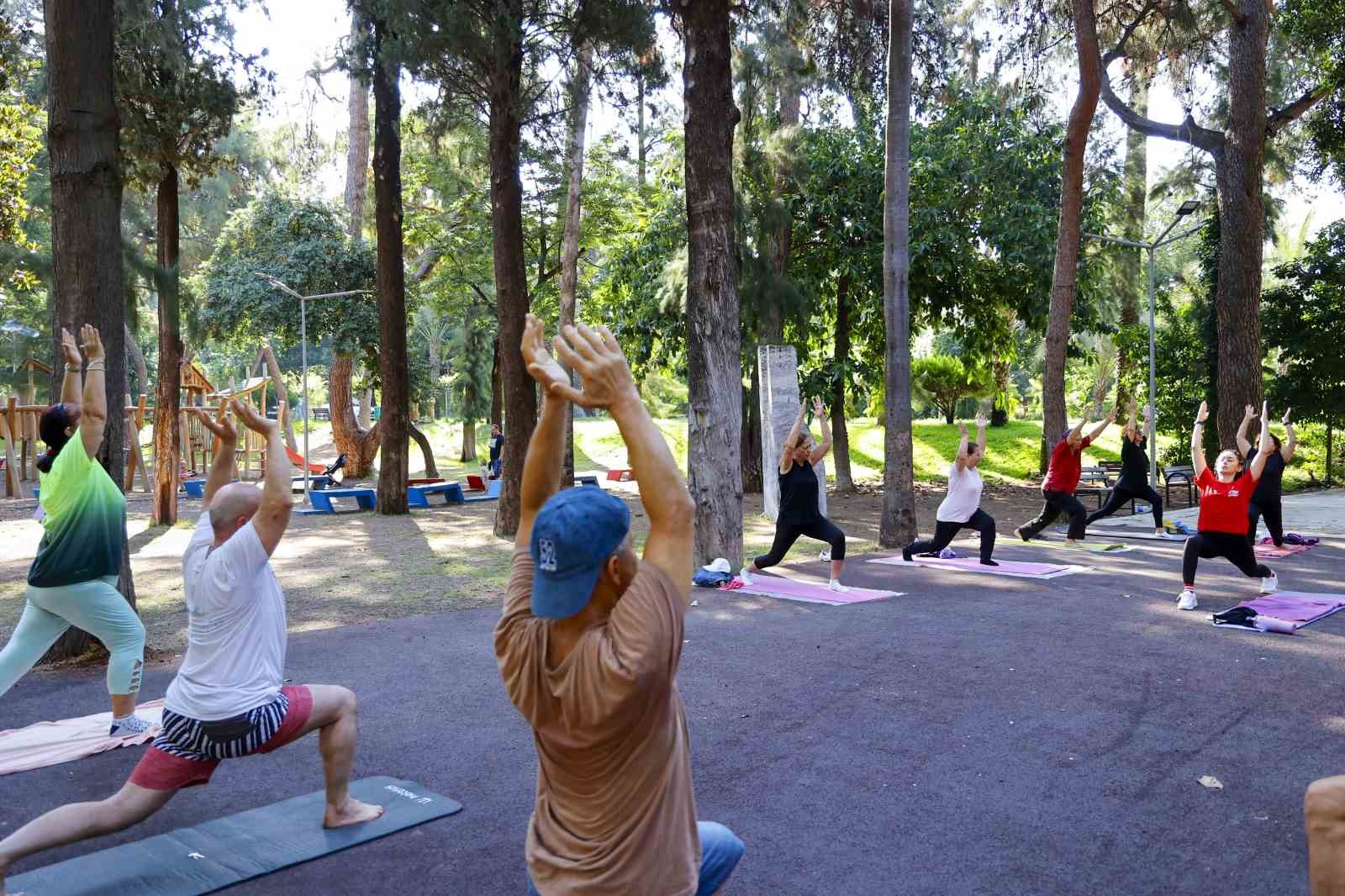 Antalyalılar güne sporla enerjik başlıyor
