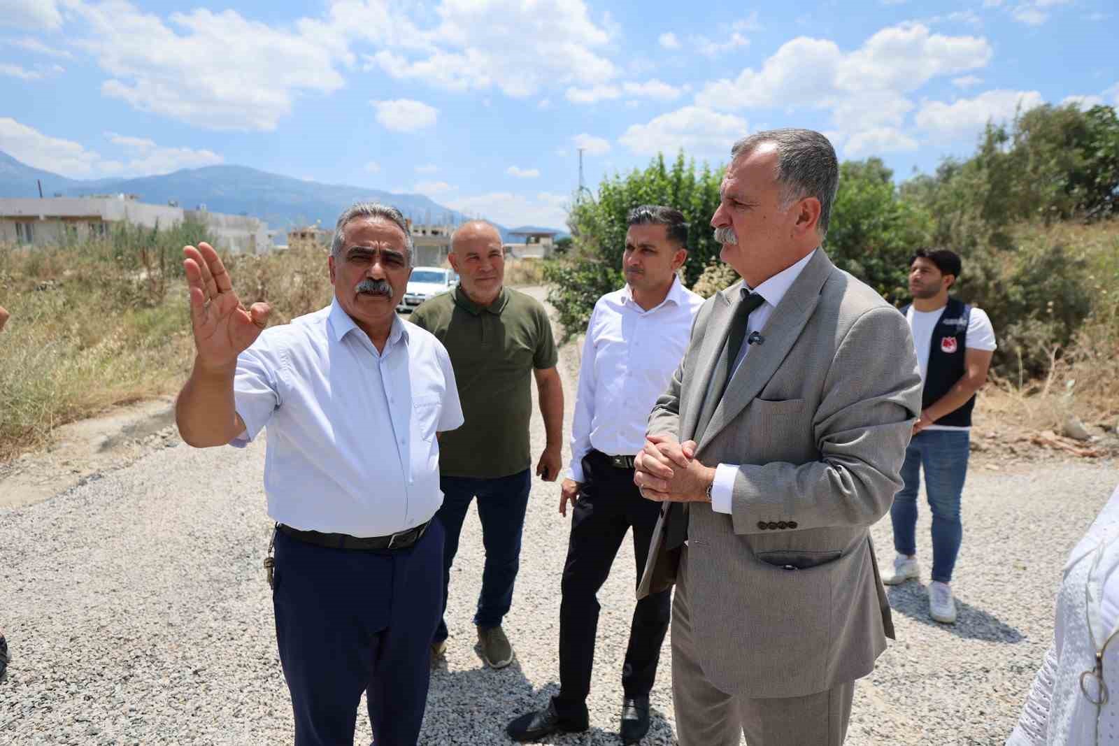 Başkan Balaban mahallenin taleplerini yerinde dinledi