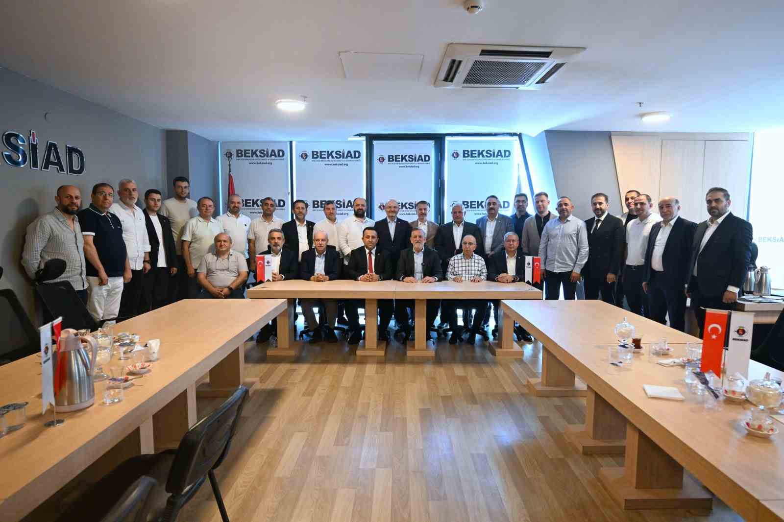 Başkan İbrahim Burkay BEKSİAD üyeleriyle bir araya geldi