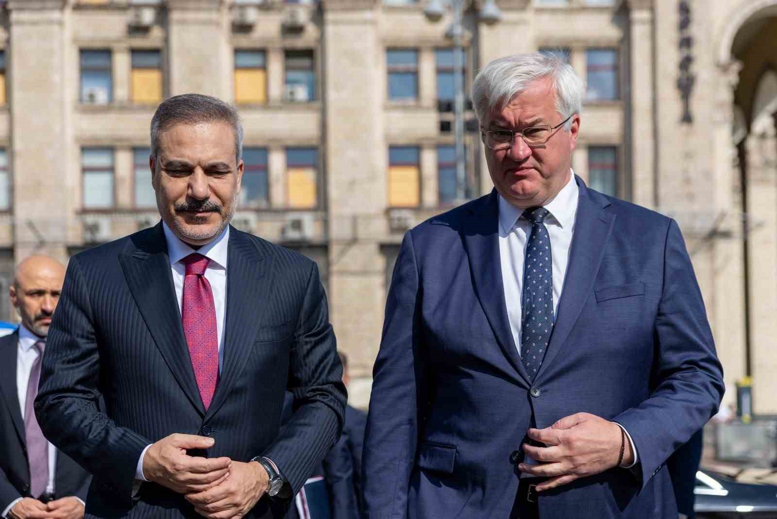 Dışişleri Bakanı Fidan, Kiev’de anma törenine katıldı