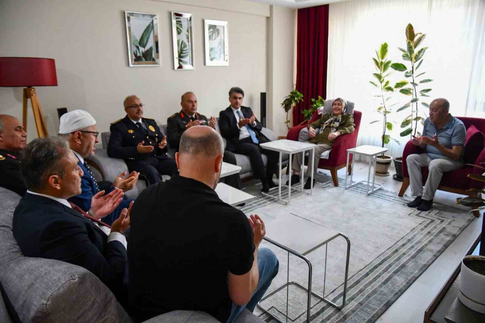 Bolu’da 15 Temmuz şehidinin ailesine vefa ziyareti