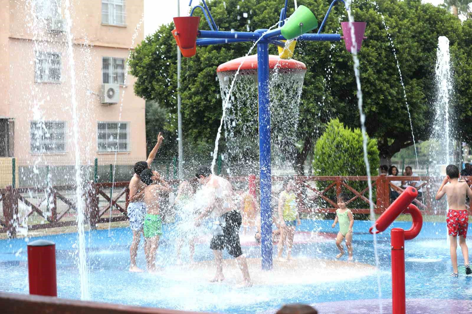 Yüreğir Belediyesi su oyun parkları yaz sezonunu açtı
