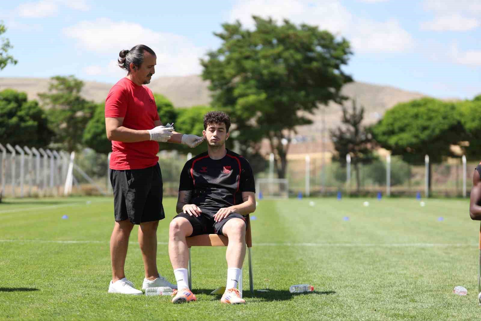 Sivasspor, laktat testinden geçti
