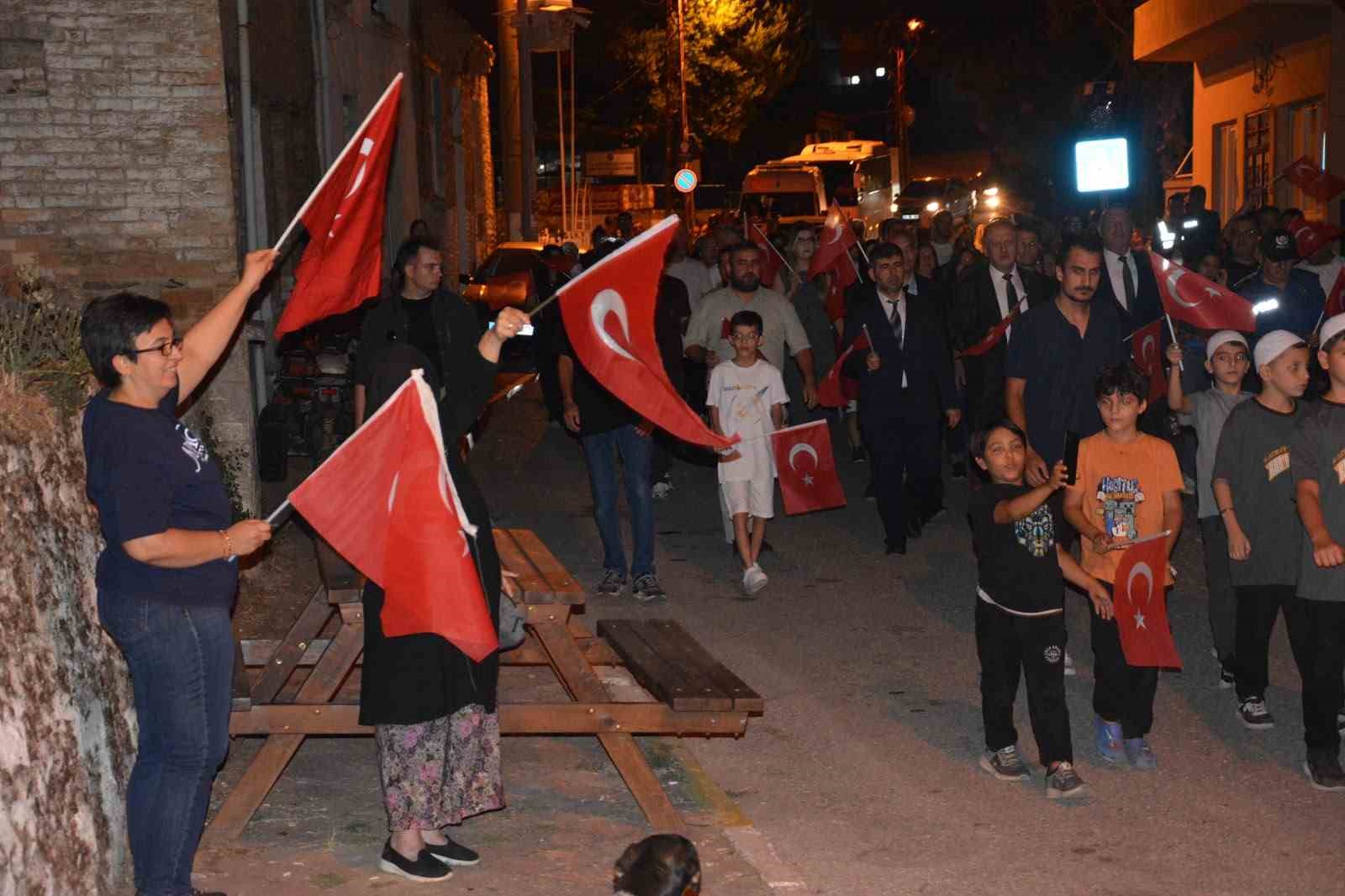 Babadağ 15 Temmuz gecesinde tek yürek oldu