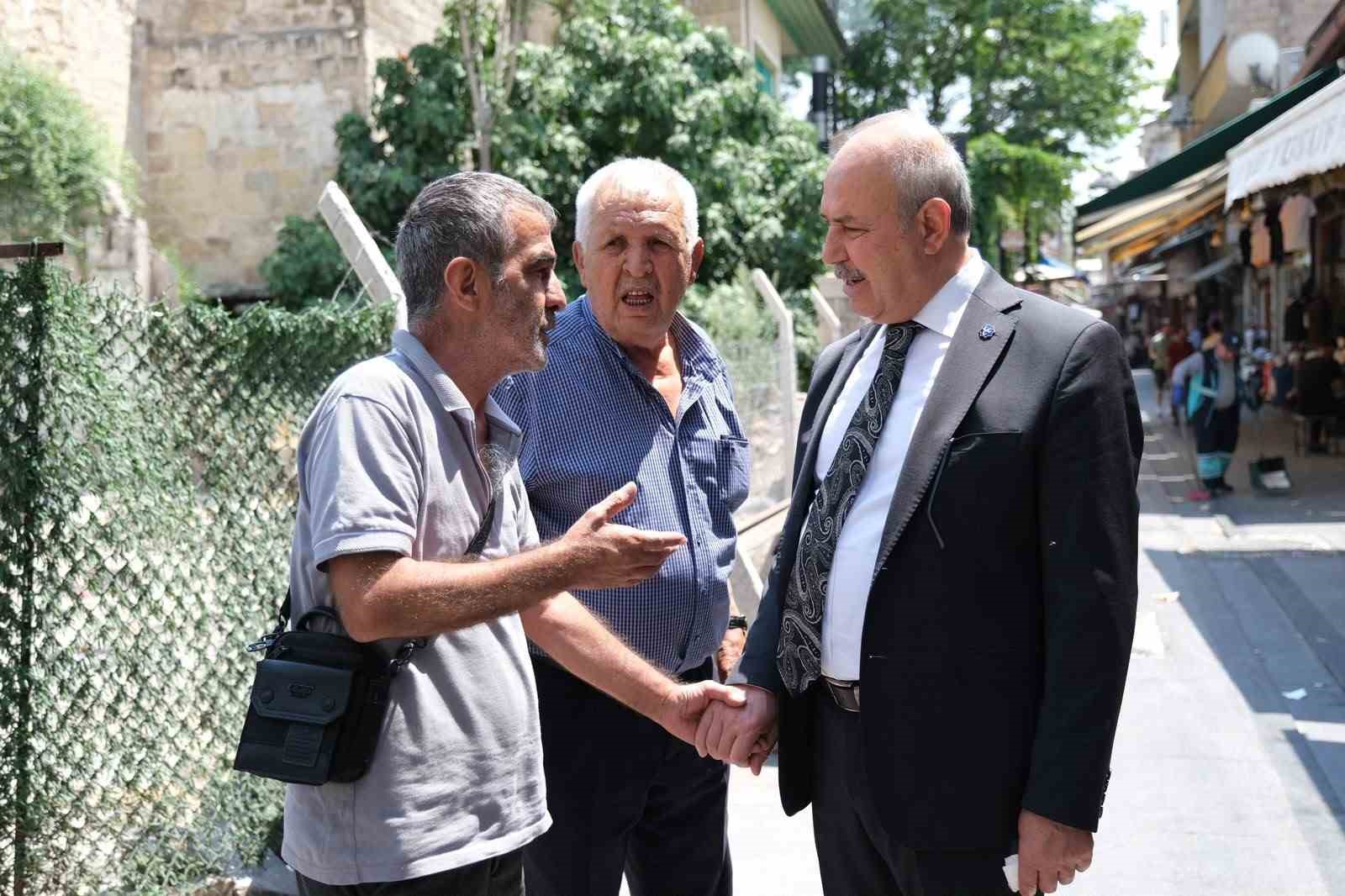 Başkan Kılıç, Alaybey esnafı ile bir araya geldi