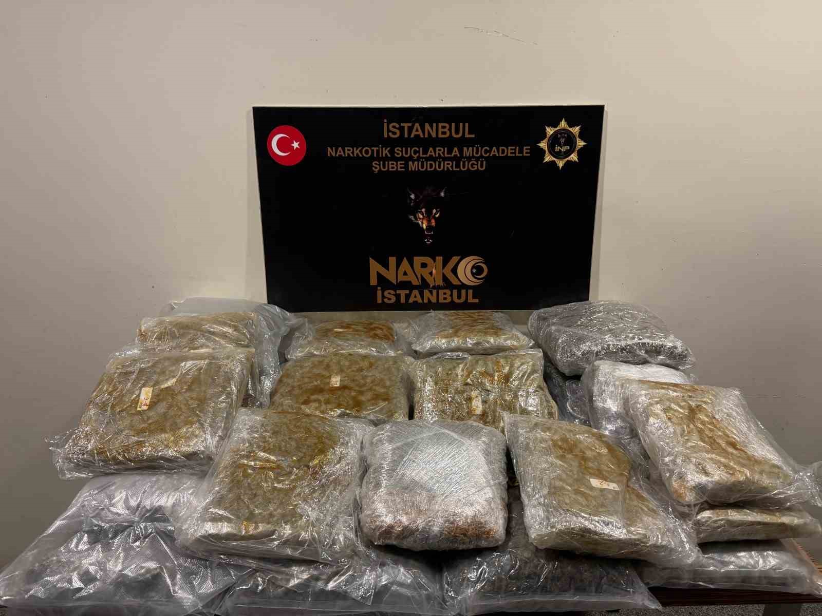 İstanbul’da 3 ilçede uyuşturucu operasyonu: 45 skunk kilogram skunk ele geçirildi, 4 gözaltı