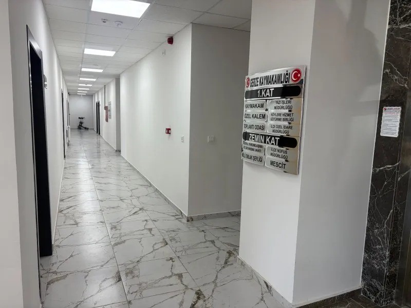 Gerze’de yeni kaymakamlık hizmet binası açıldı