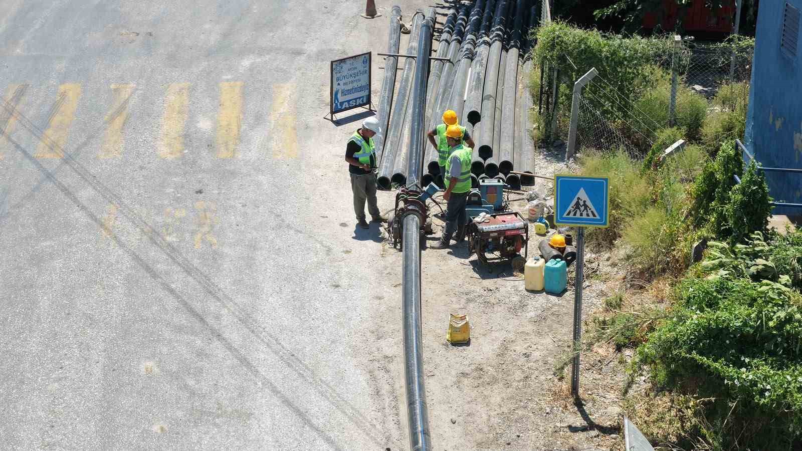 Aydın Büyükşehir Belediyesi’nden Söke’ye altyapı yatırımı