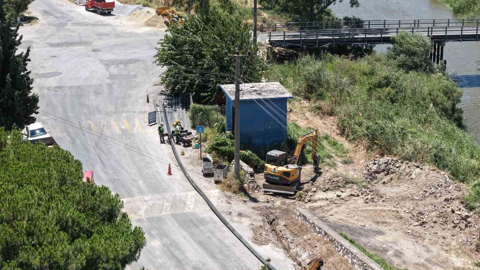 Aydın Büyükşehir Belediyesi’nden Söke’ye altyapı yatırımı