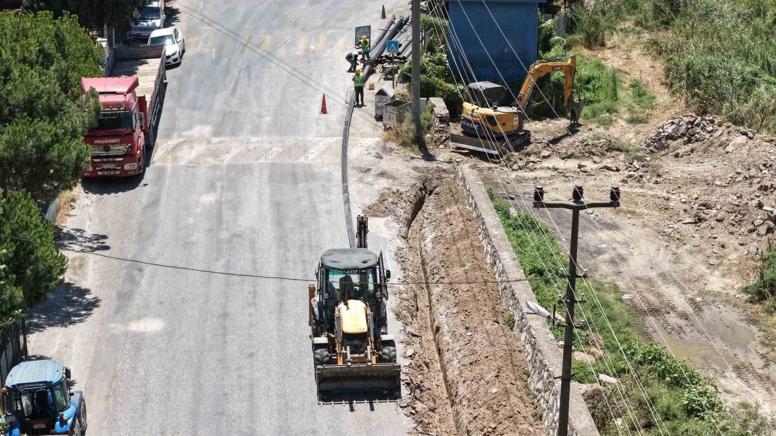 Aydın Büyükşehir Belediyesi’nden Söke’ye altyapı yatırımı