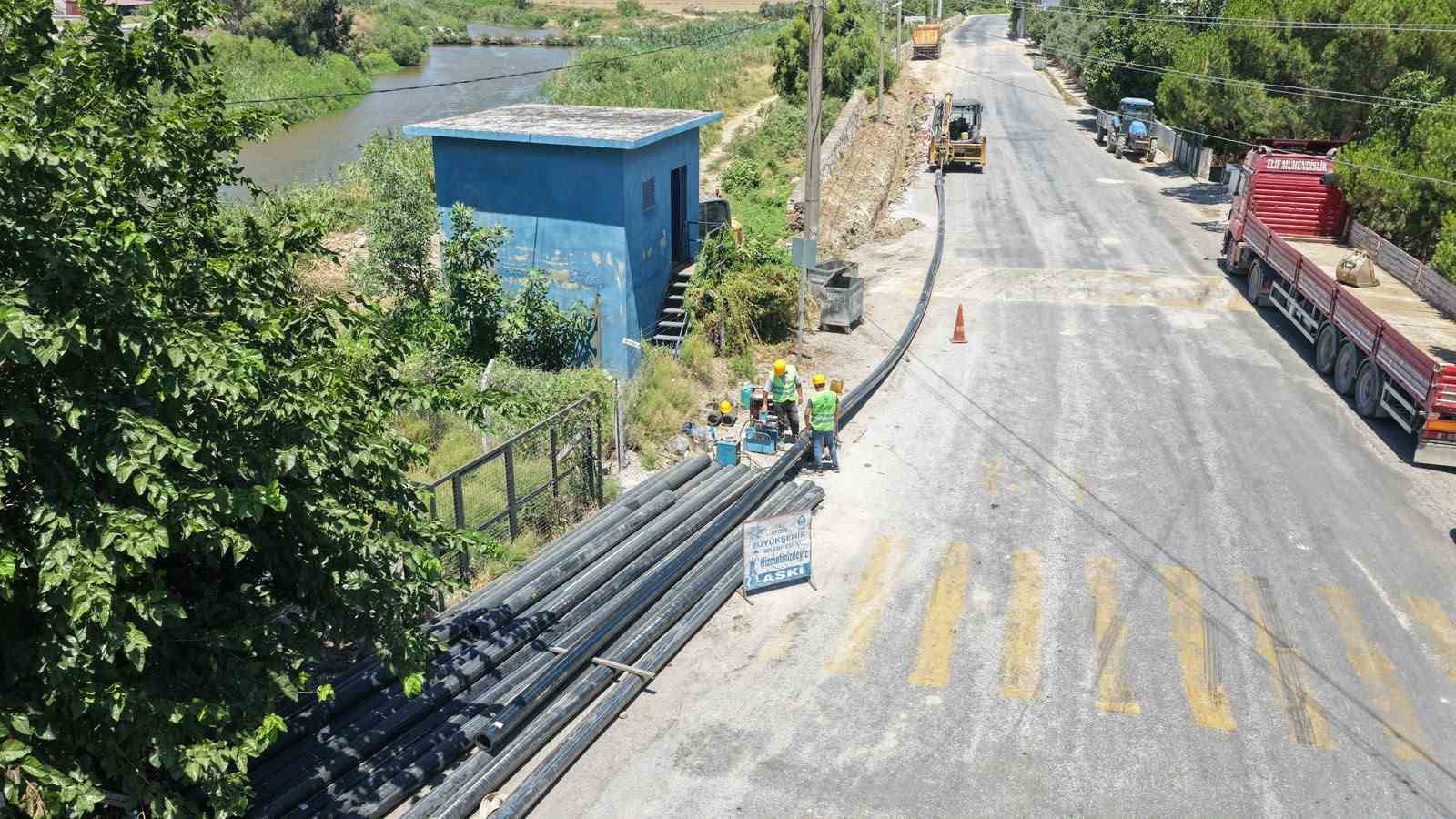 Aydın Büyükşehir Belediyesi’nden Söke’ye altyapı yatırımı