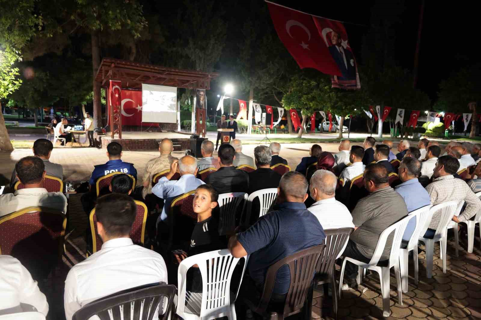 Araban’da ’Demokrasi ve Milli Birlik Günü’ programı düzenlendi