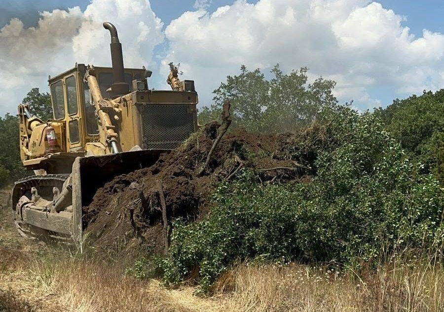 Tavşanlı’da orman yangınlarına karşı güvenlik şeridi oluşturuldu