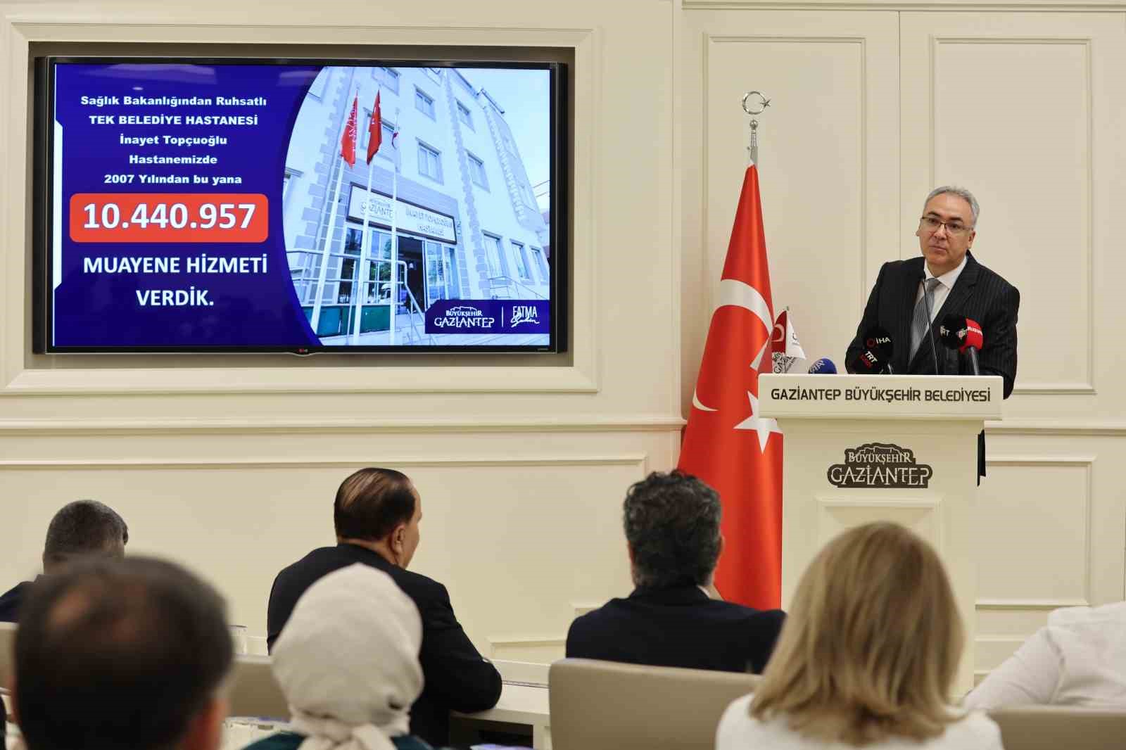 Gaziantep büyükşehir, engelli, yaşlı ve sağlık hizmetleri alanında yürüttüğü çalışmaları kamuoyuyla paylaştı