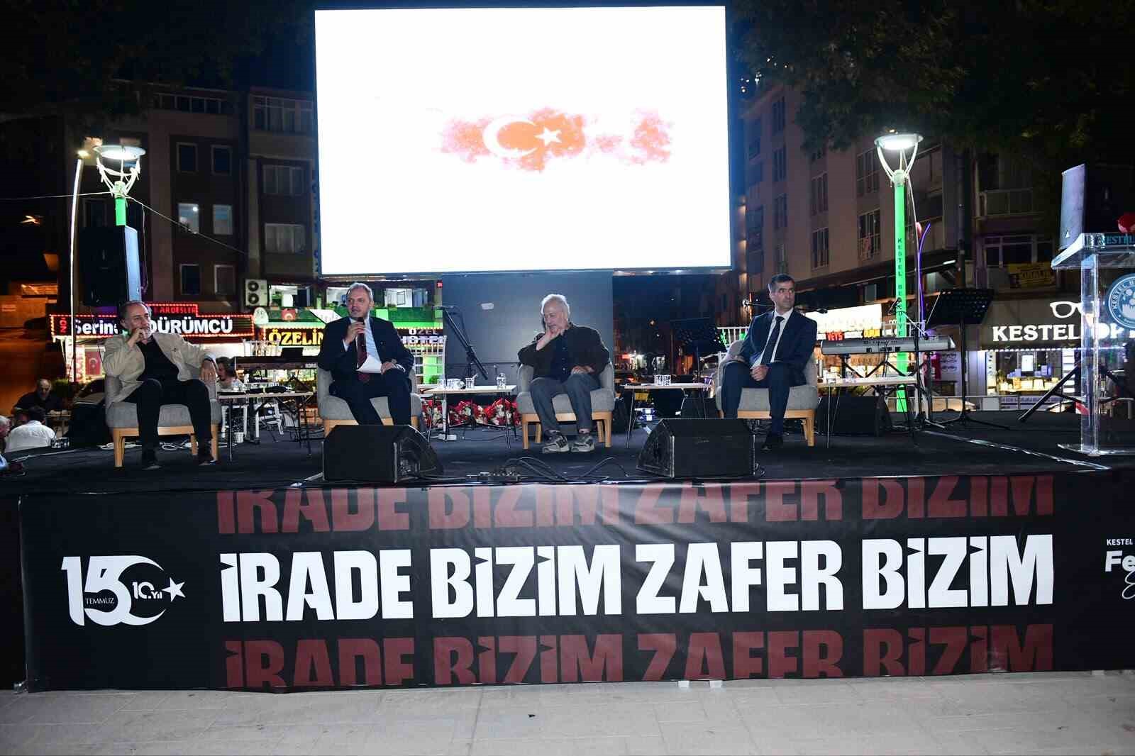 Kestel belediyesi, 15 Temmuz ruhunu meydan Kestel’de yaşattı