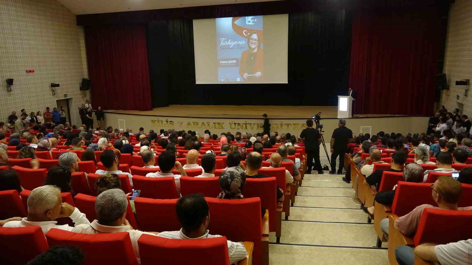 Gaziantep Büyükşehir Belediye Başkanı Şahin: "Milletimiz, 15 Temmuz’da iradesine sahip çıktı"