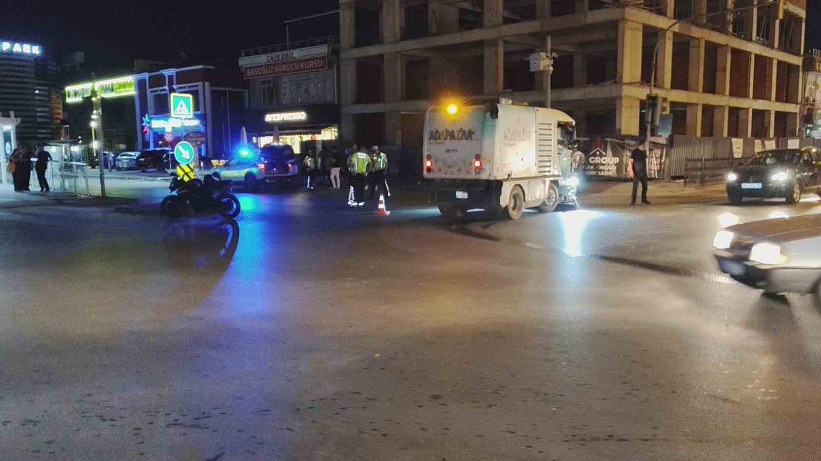 Sakarya’da 1 kişinin hayatını kaybettiği kaza anı güvenlik kamerasına yansıdı