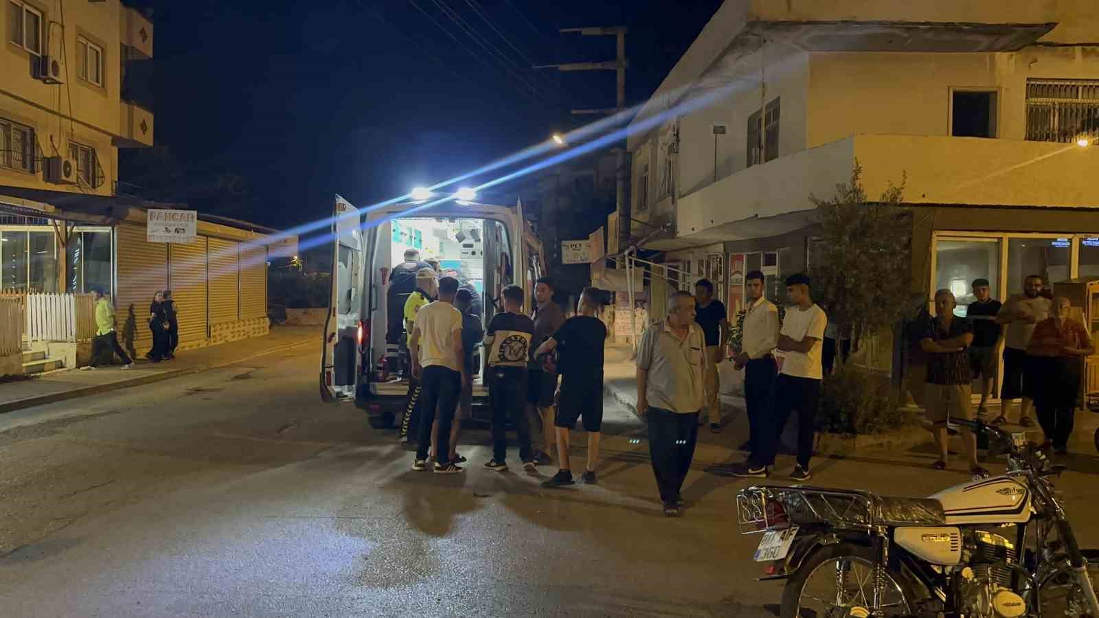 Osmaniye’de otomobilin çarptığı motosiklet sürücüsü yaralandı