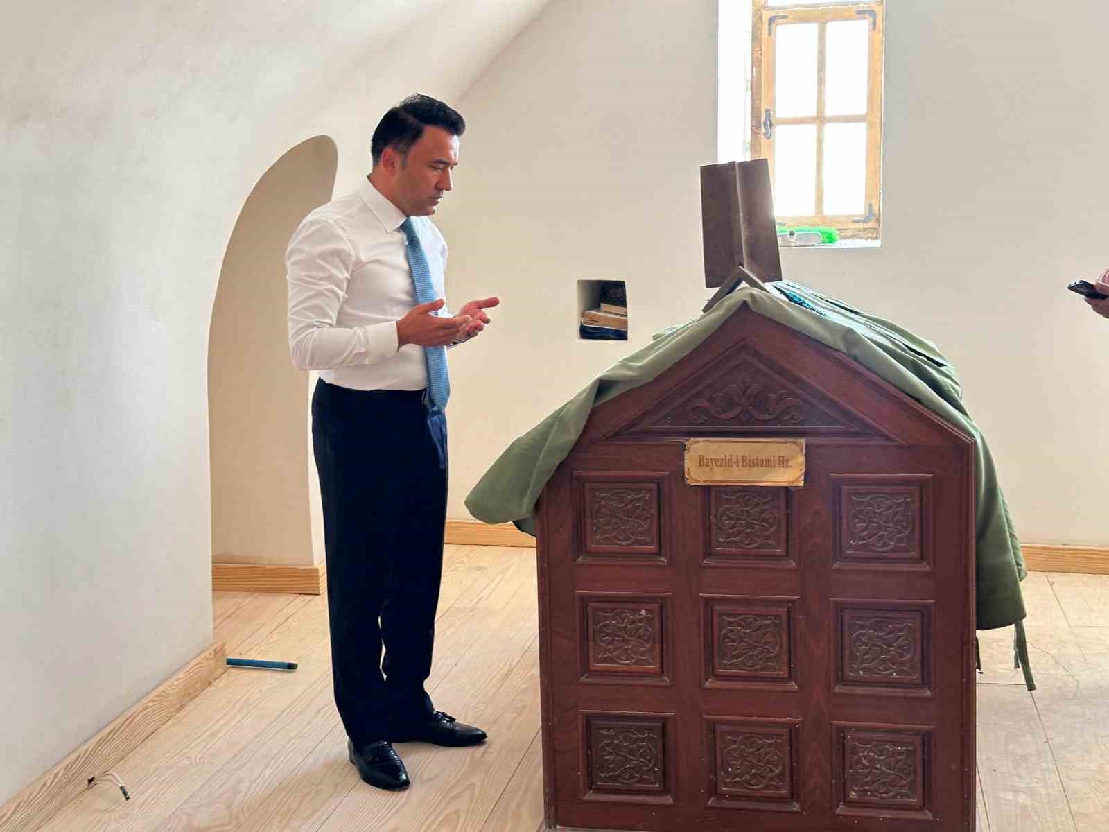 Kırıkhan’da Beyazıd-ı Bestami hazretleri türbesinde çalışmalar sürüyor