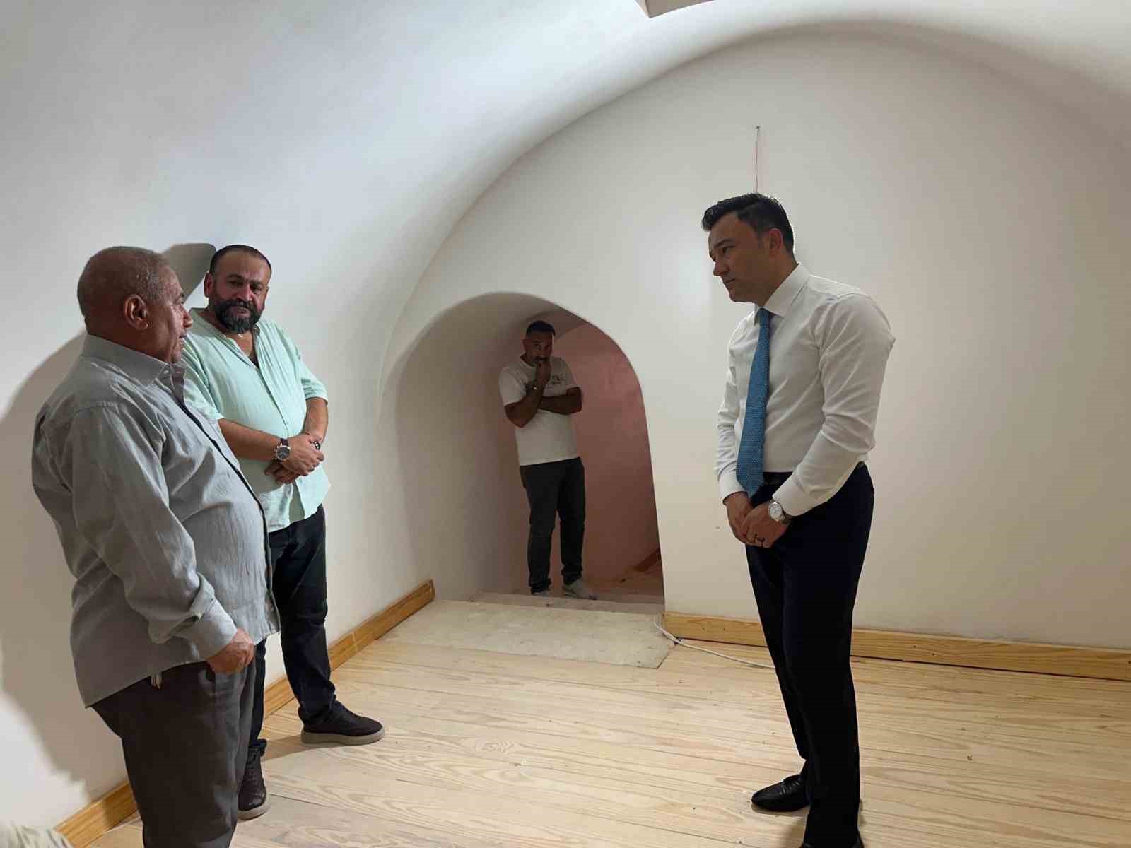 Kırıkhan’da Beyazıd-ı Bestami hazretleri türbesinde çalışmalar sürüyor