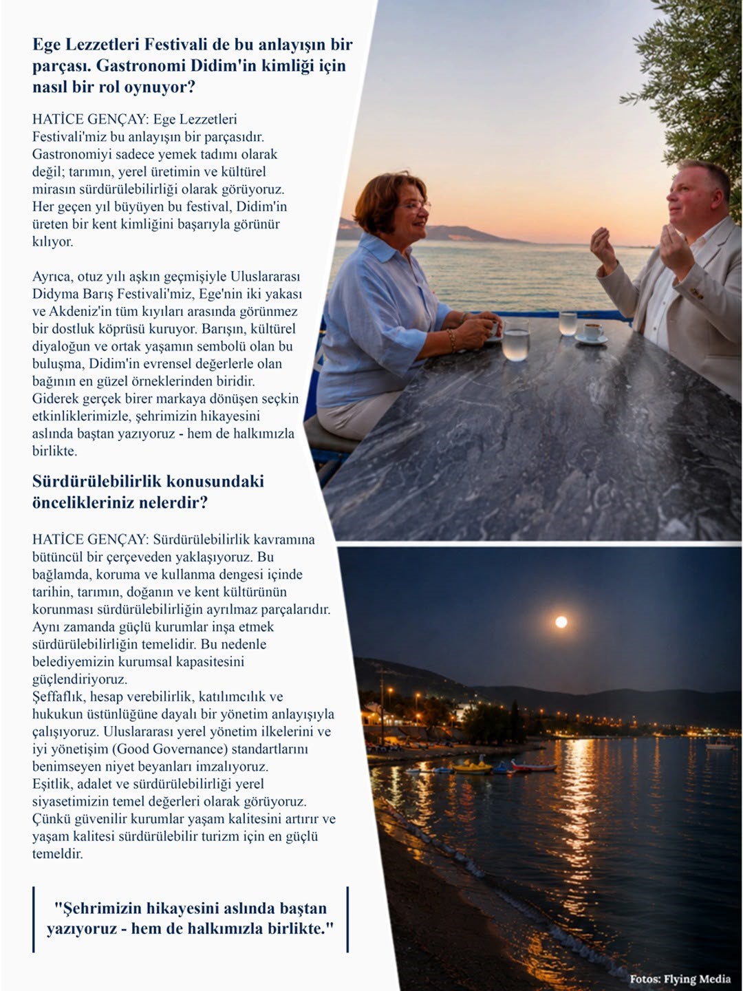 Didim, Almanya’daki bir dergide tanıtıldı