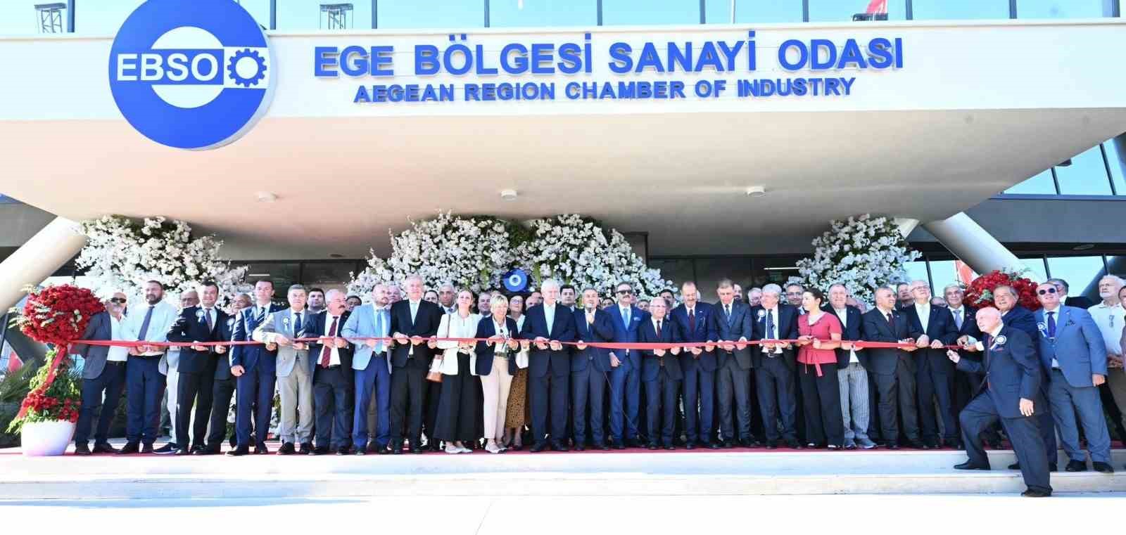 Başkan Maraş, EBSO’nun yeni hizmet binasının açılışına katıldı