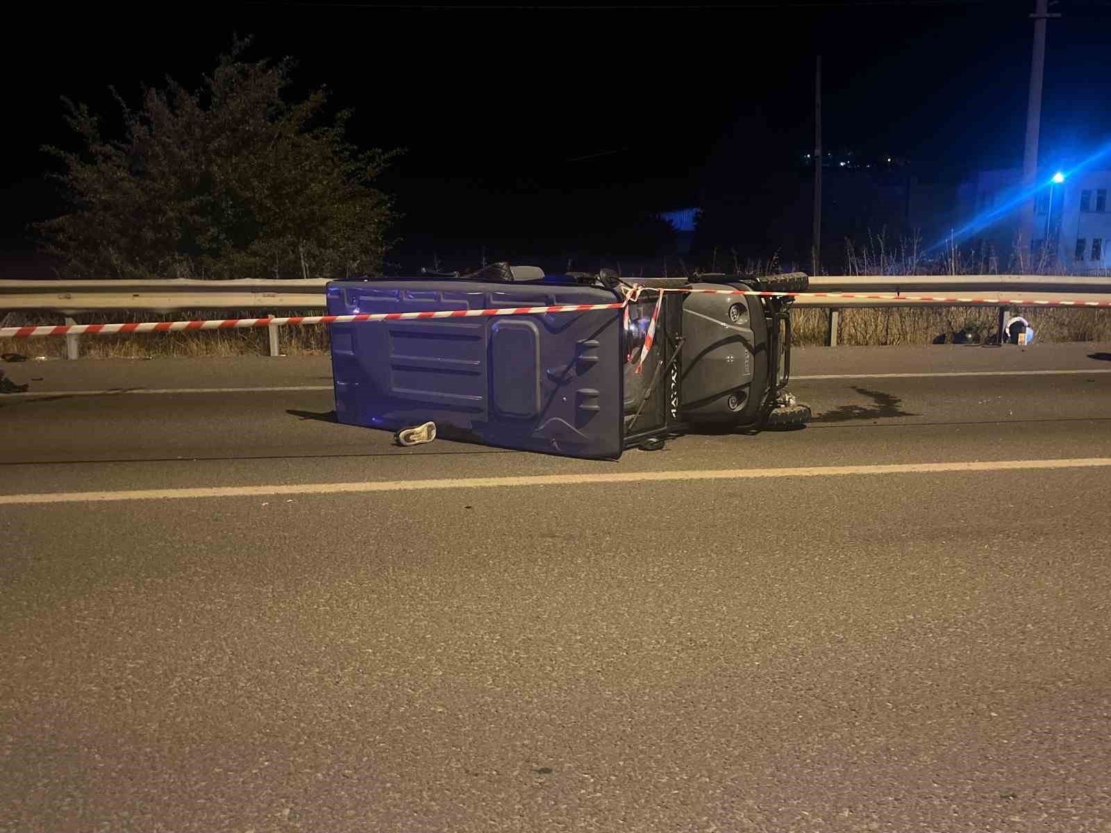Kütahya-Tavşanlı kara yolunda feci kaza: 18 yaşındaki motosiklet sürücüsü hayatını kaybetti