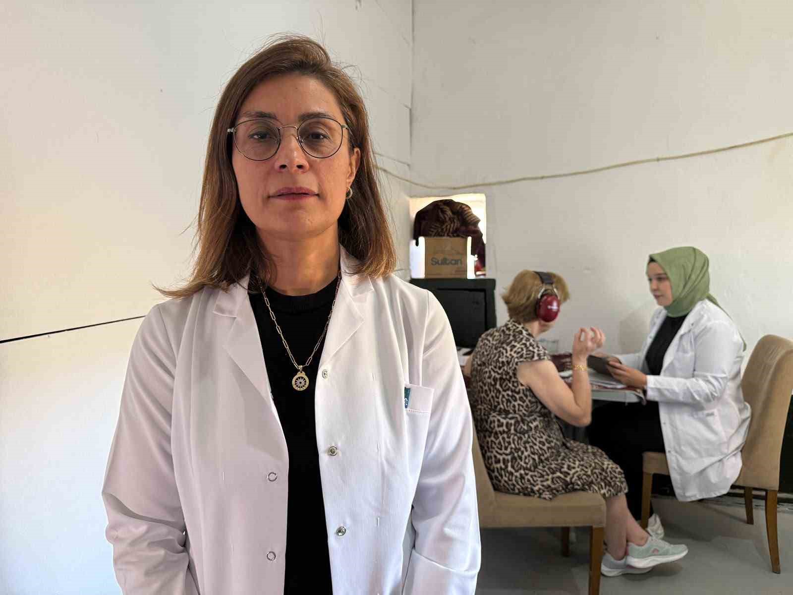 Uzmanların köylerde yaptığı işitme testlerinden renkli görüntüler ortaya çıktı