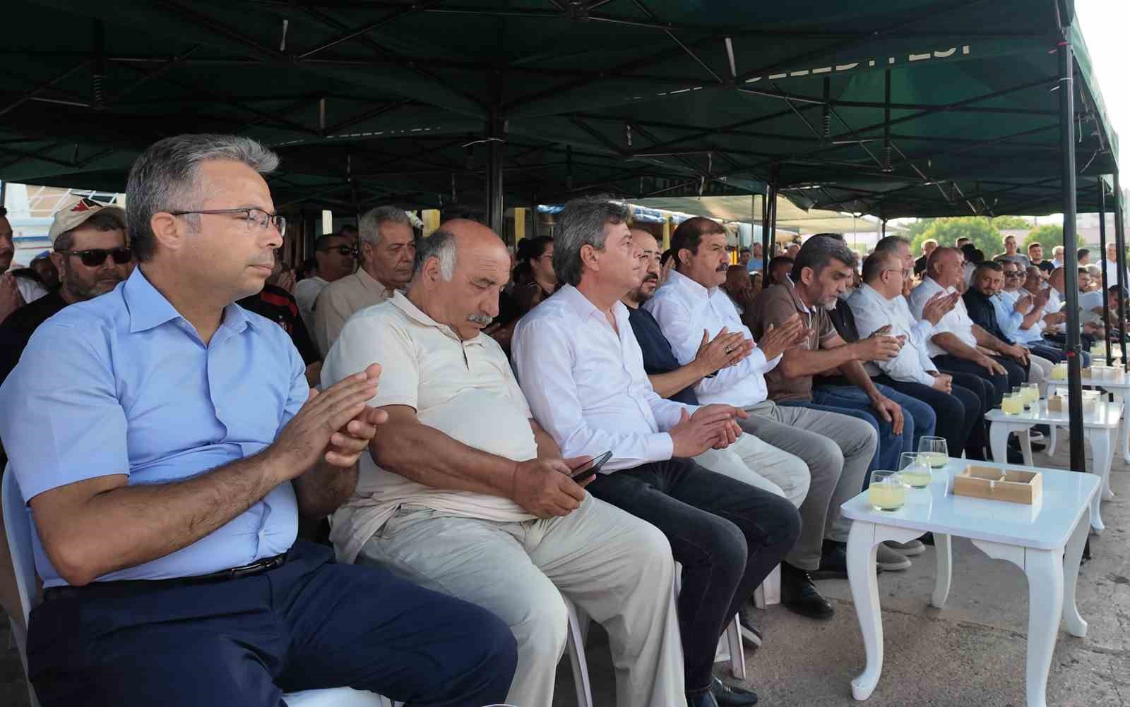 Erdemli’de balıkçılara ekipman desteği