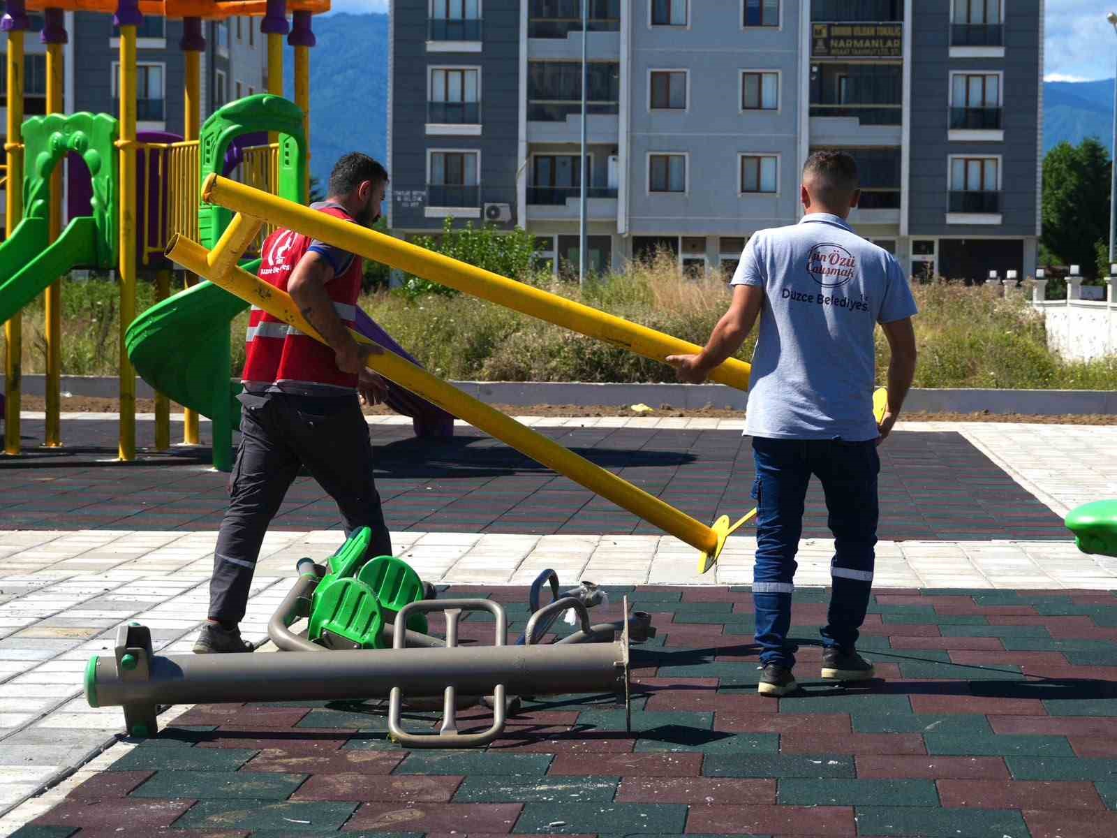 Vatandaş istedi park yapıldı