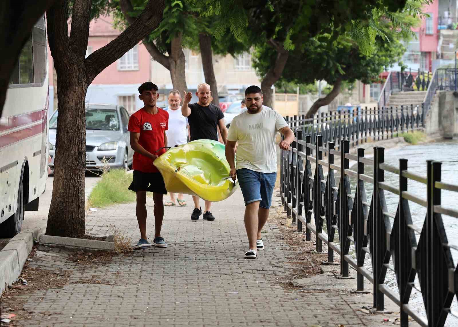 Mahalleli boğulmalara karşı ’Cankurtaran’ ekibi kurdu