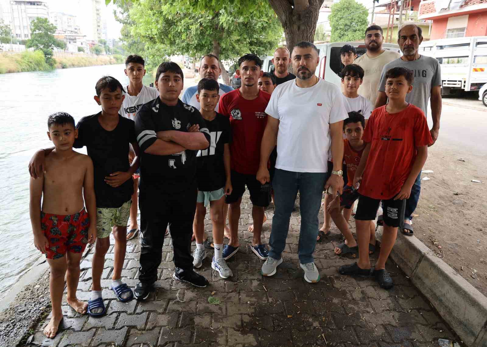Mahalleli boğulmalara karşı ’Cankurtaran’ ekibi kurdu