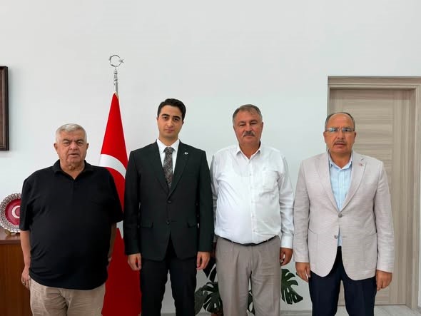 Başkan Pütün’den yeni Kaymakam Haydari’ye hayırlı olsun ziyareti