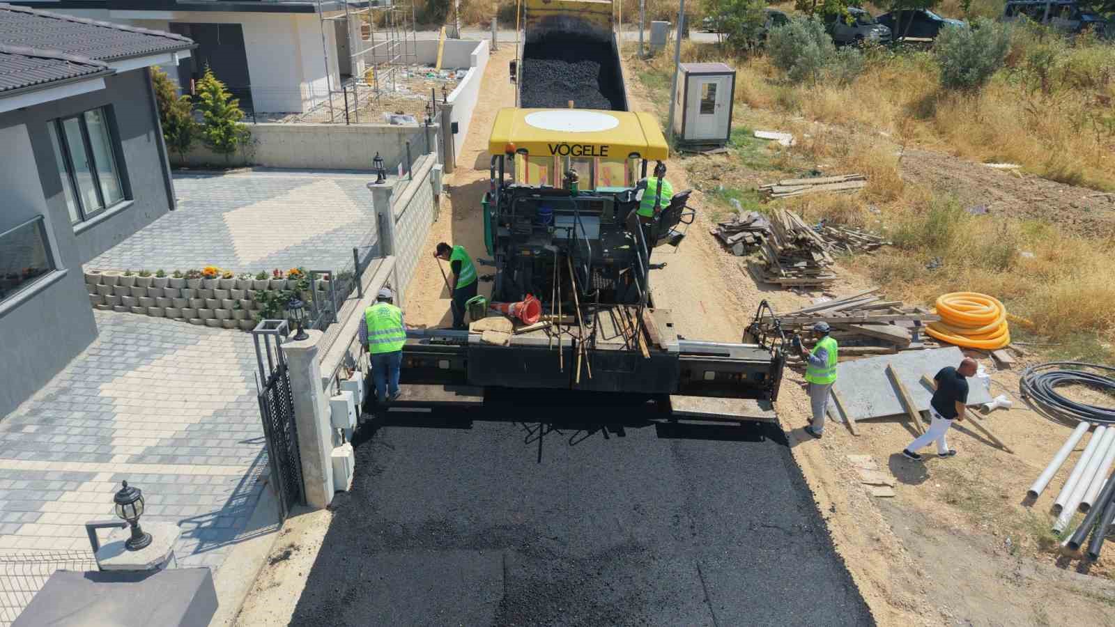 Nilüfer’de asfalt çalışmaları hız kazandı