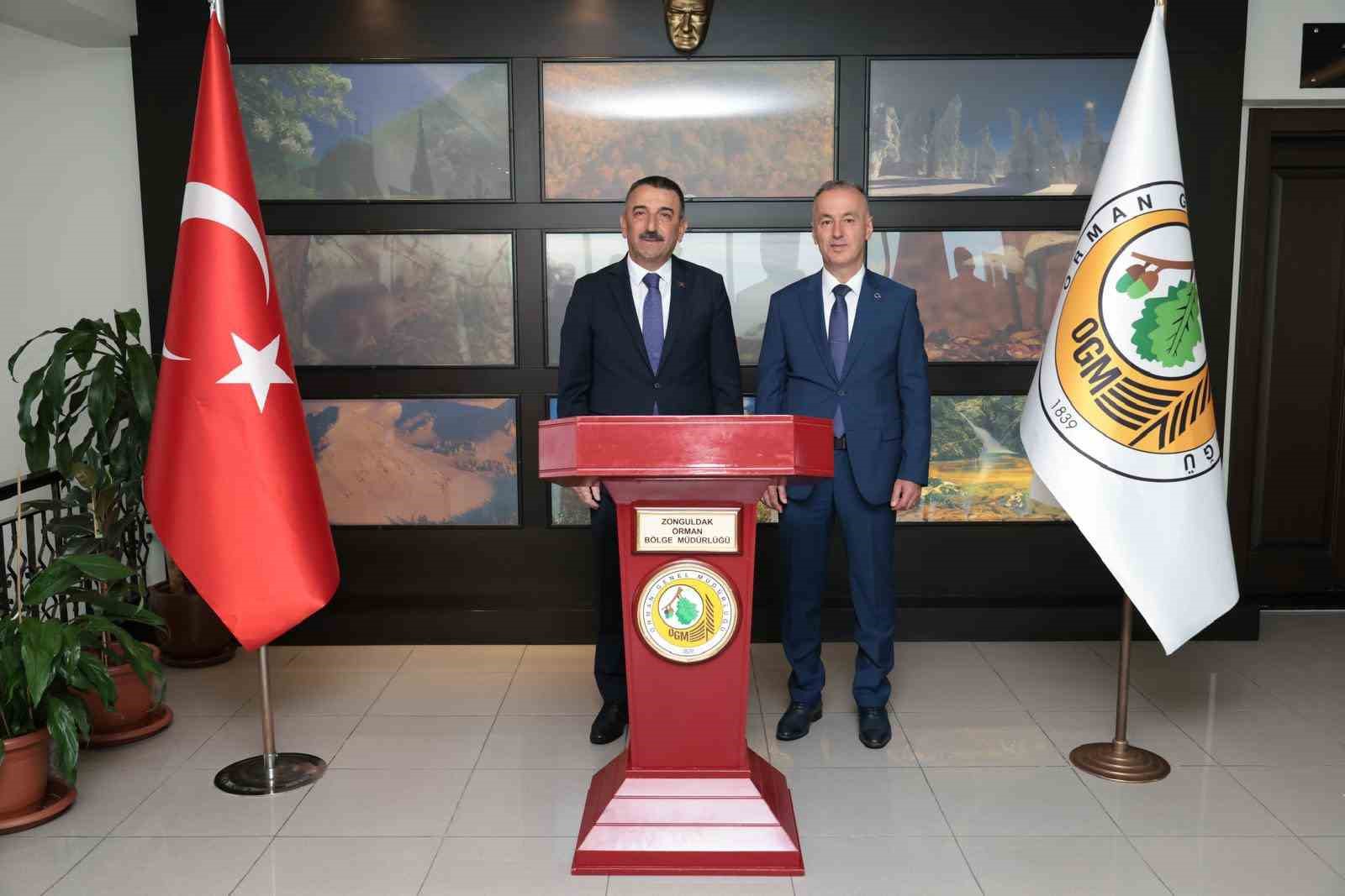 Vali Hacıbektaşoğlu’ndan Orman Bölge Müdürlüğü’ne Ziyaret