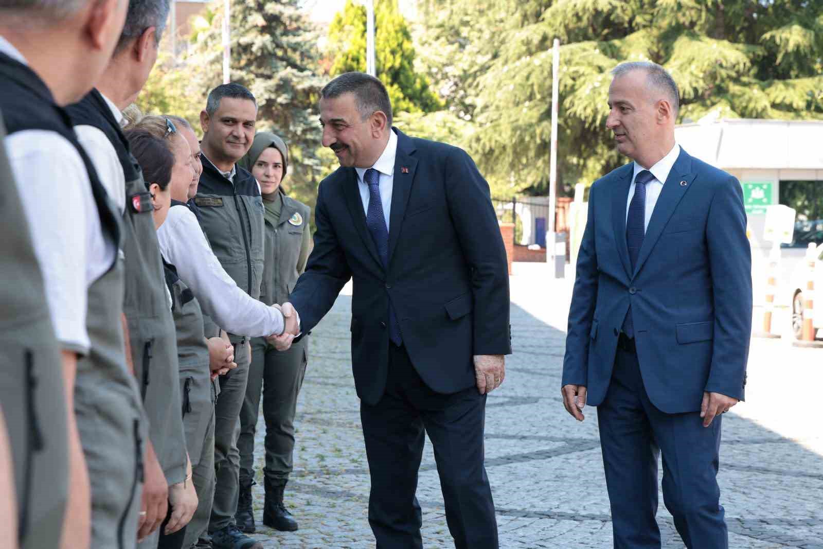 Vali Hacıbektaşoğlu’ndan Orman Bölge Müdürlüğü’ne Ziyaret