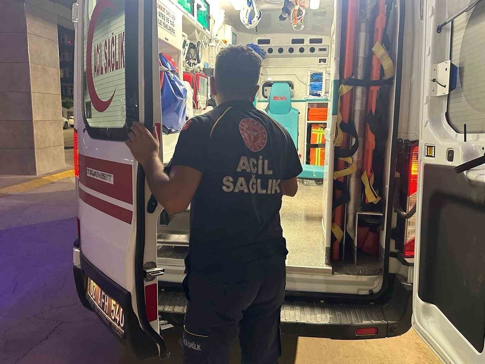 Attan düşen çocuk yaralandı