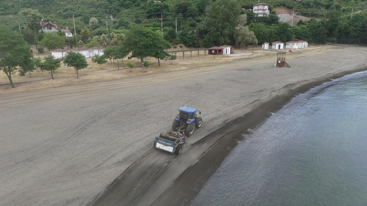 Ordu’da plajlarda yaz mesaisi