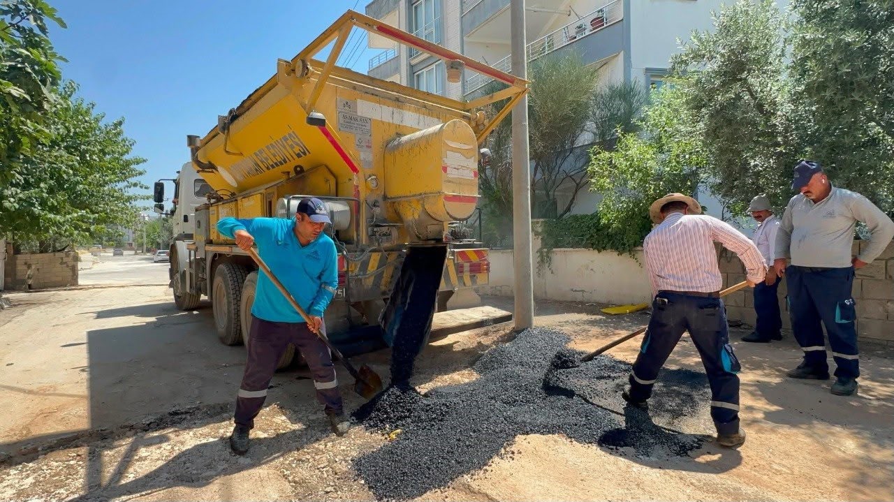 Adıyaman’da üstyapı çalışmaları sürüyor