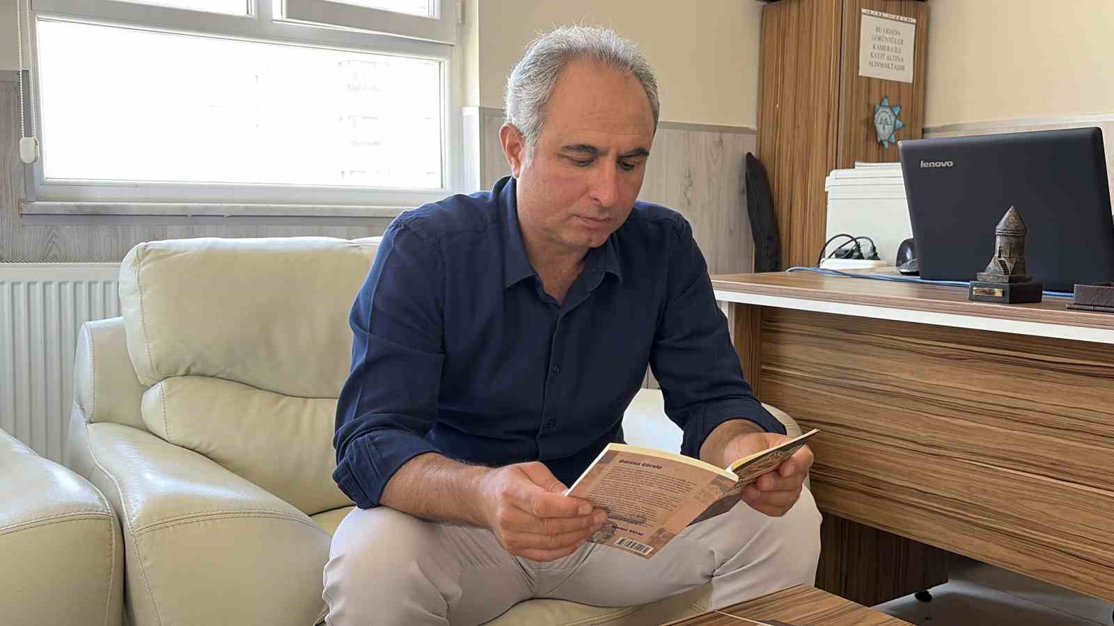Kayserili yazar Erciyes Dağı’nın karakteristik yapısını kitaba döktü